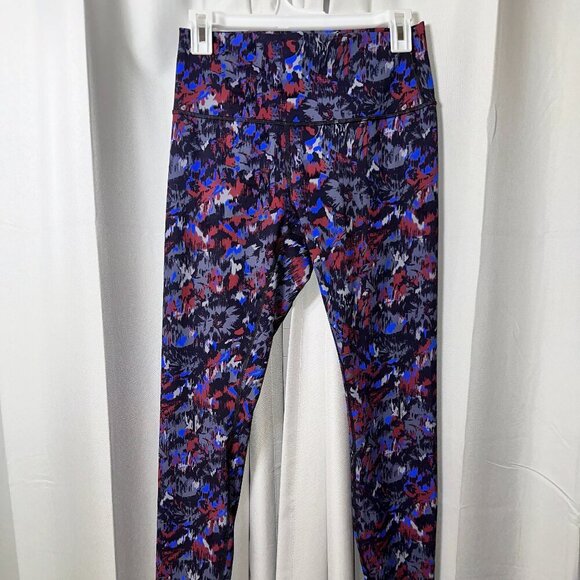 🌸 Lululemon WunderUnder High-Rise Tight 28" Luxtreme - Floral Multi Sz 8 🌸 - Picture 4 of 11